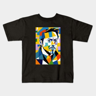 Portrait of Millionaire and Philanthropist Kids T-Shirt